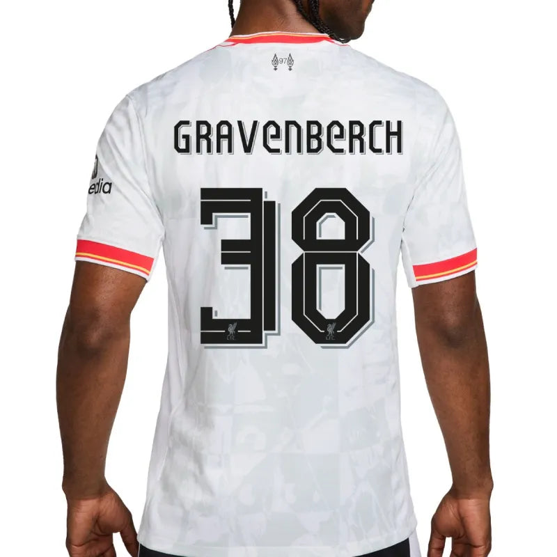 #38 Gravenberch - Liverpool Third Jersey 2024/2025