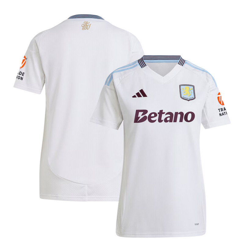 Aston Villa adidas Away Shirt 2024-25 - Womens