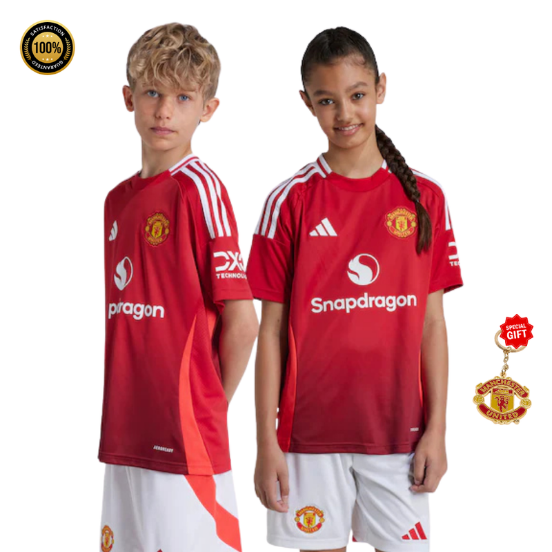 Manchester United 24/25 Home Jersey Kids