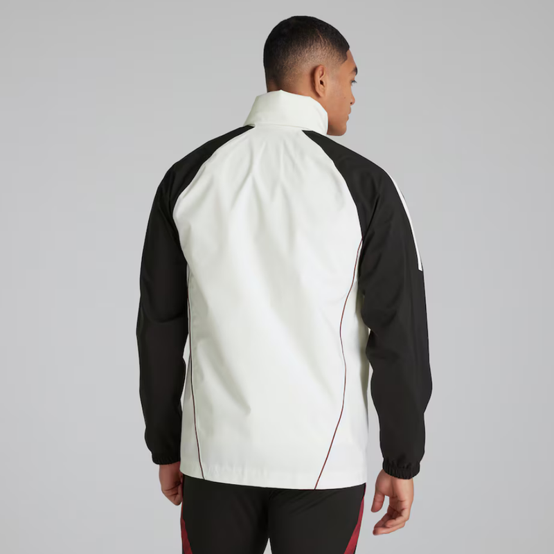 Manchester United Tiro 24 Rain Jacket White