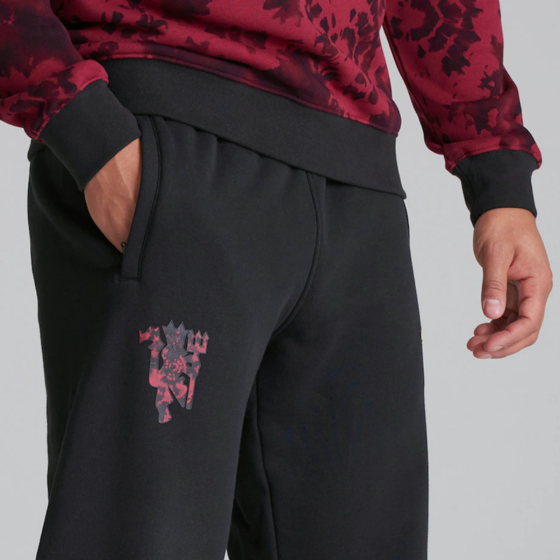 Manchester United x adidas Mens Lunar New Year Pants Black