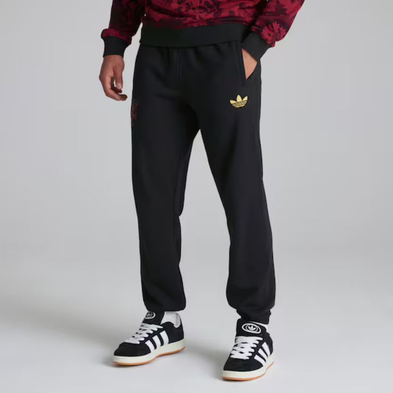 Manchester United x adidas Mens Lunar New Year Pants Black