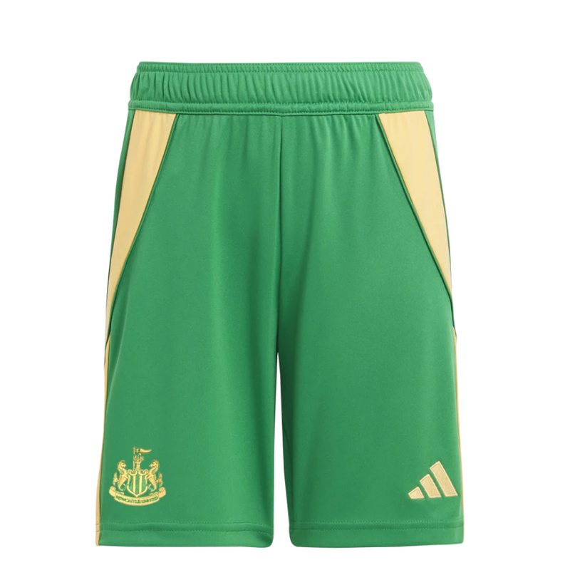 Newcastle United Adidas Green Goalkeeper Shorts Kids 2024/2025